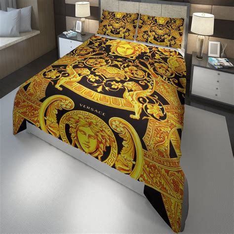 buy versace quilt cover|versace linen sets.